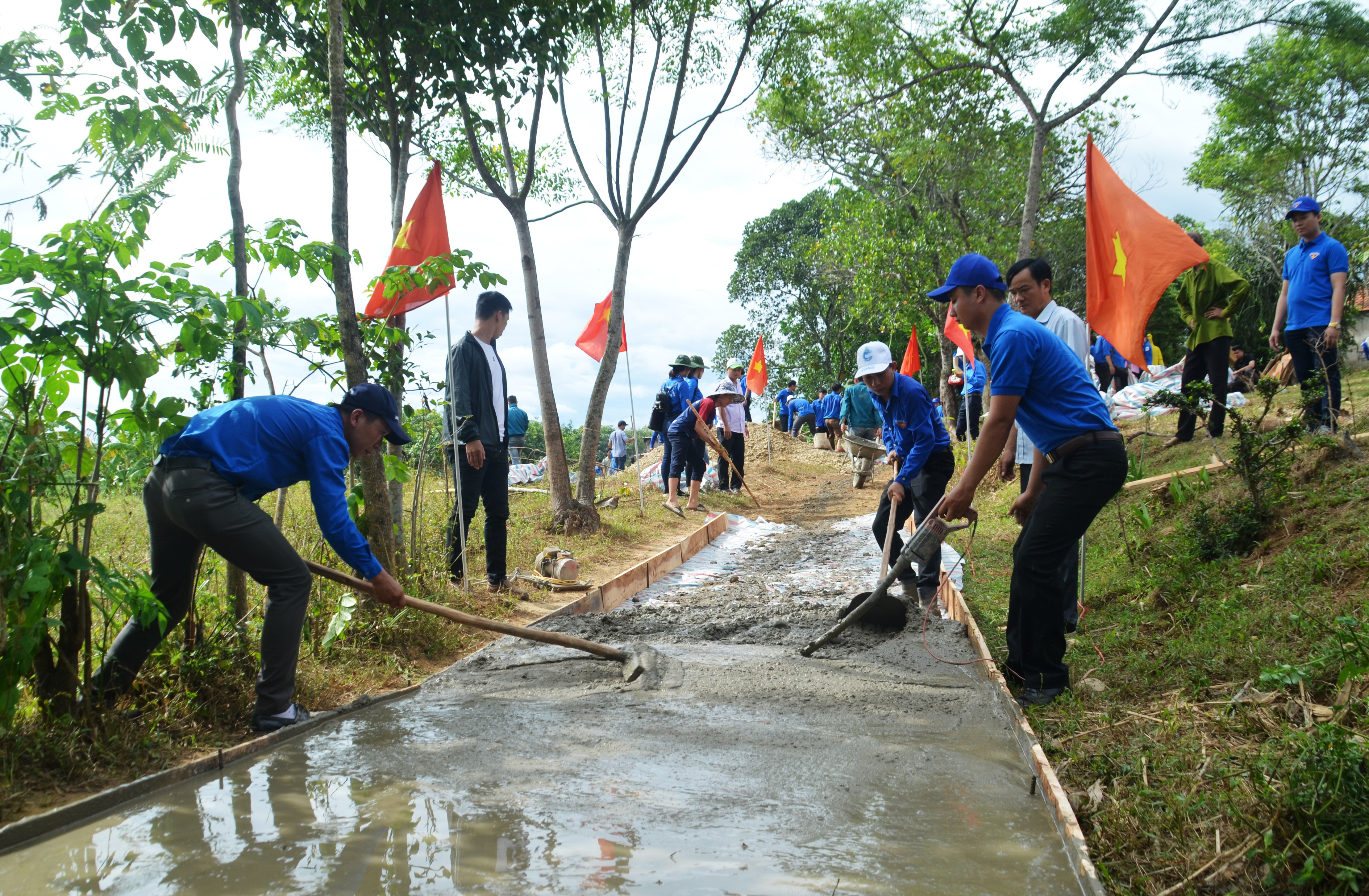 Chiến dịch tình nguyện hè tại huyện Triệu Phong và ĐaKrông, tỉnh Quảng Trị